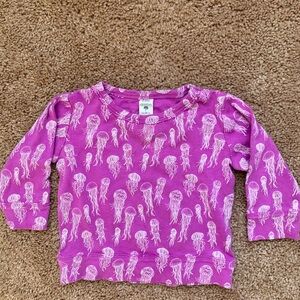 Kate Quinn Pink Jellyfish Long Sleeve Tee